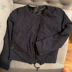 Quilted cropped jacket